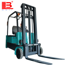 1.0ton Various size narrow aisle three points electric forklift truck